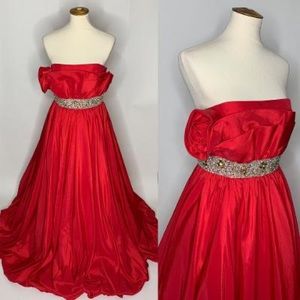 Timeless Red Ball Gown